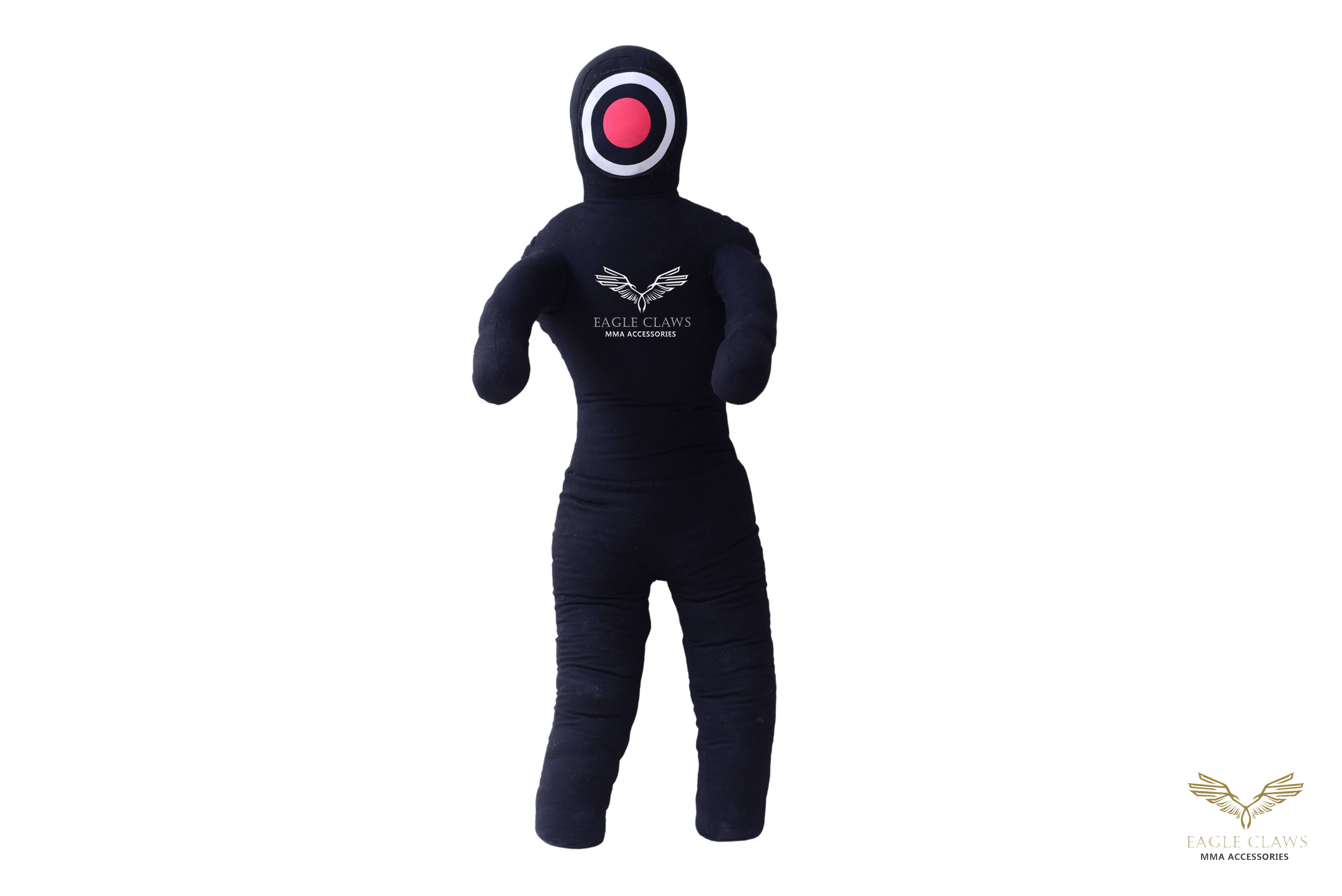 Premium Black MMA Grappling Dummy with Target Head